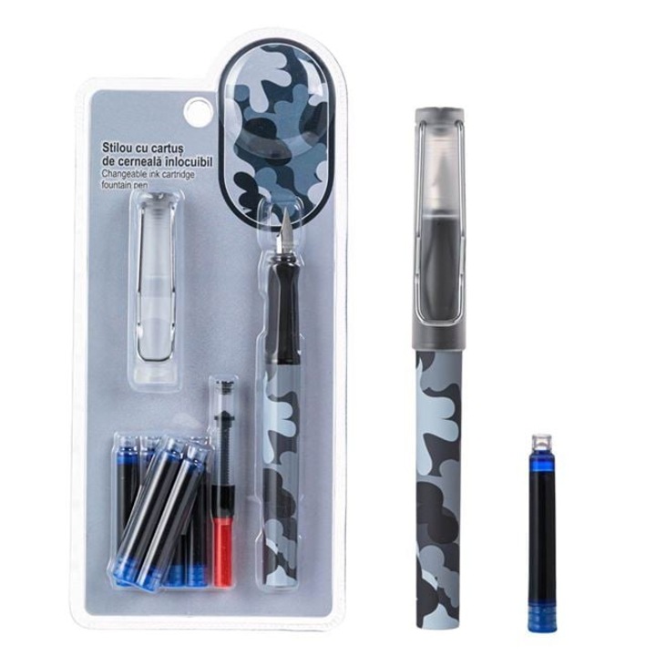 Set Stilou Army & 6 Rezerve