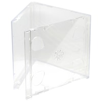 Carcasa CD dubla transparenta