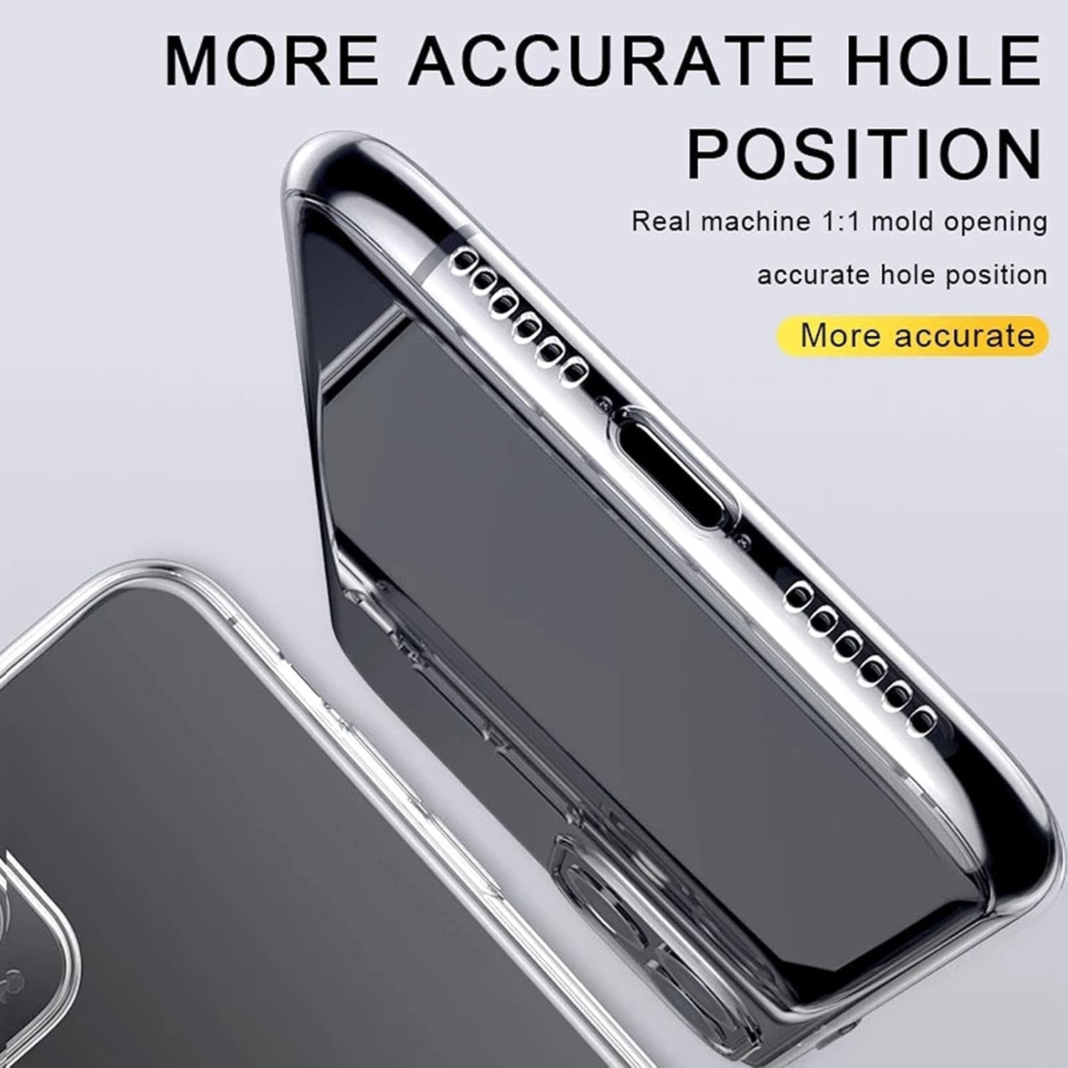Husa de Protectie, Flippy, Compatibila cu Xiaomi Redmi 13C 5G, Tip Carcasa, Silicon TPU, Protectie camere, Transparent