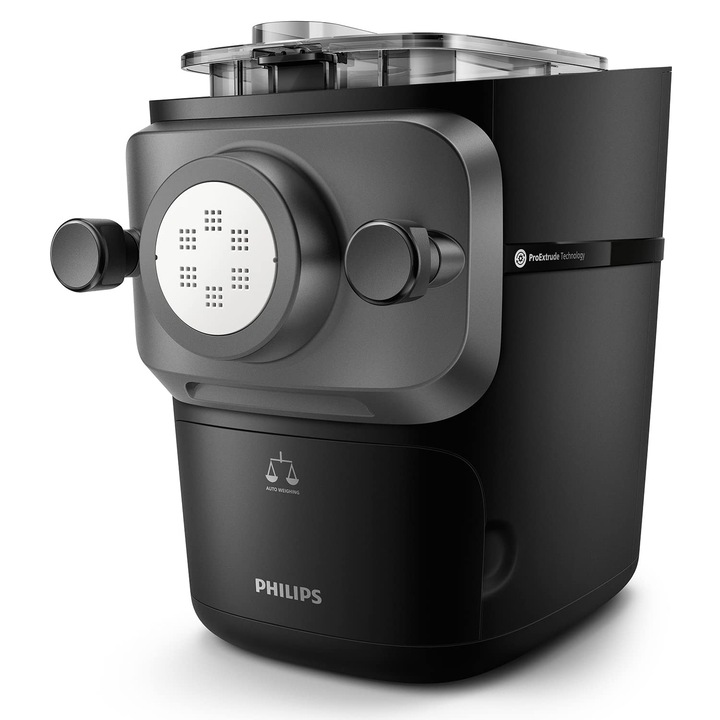 Машина за паста Philips, серия 7000, напълно автоматична, черна, 8 формовъчни диска