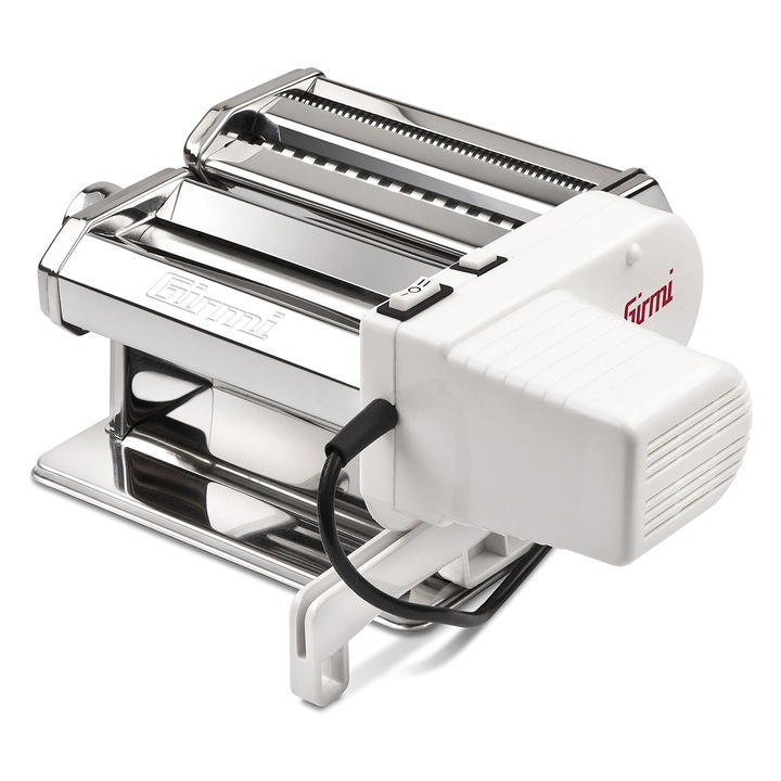 Електрическа машина за паста Girmi, 90 W, 5 форми, неръждаема стомана, 2 сменяеми аксесоара