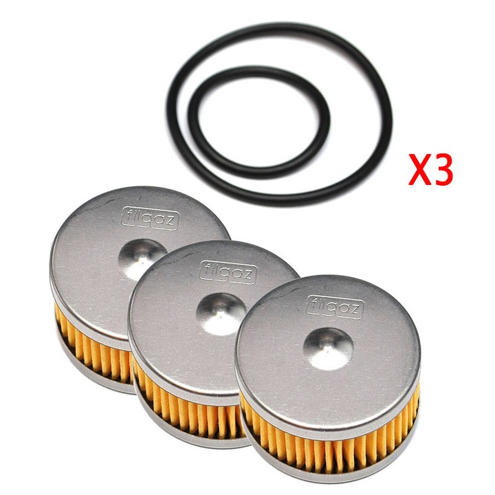 Pachet 3 filtre GPL Tomasetto/Fratelli cu garnituri