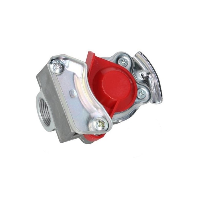 Piros légcsatlakozó M22 Auger szeleppel