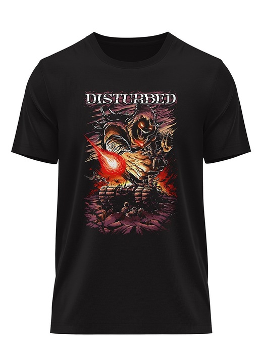 Disturbed 36.48 férfi póló, rövid ujjú, többszínű