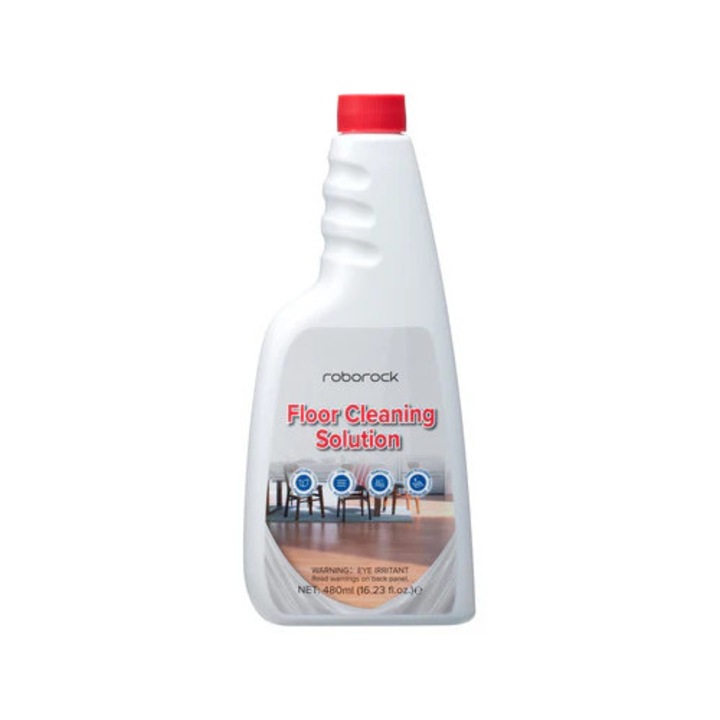 Roborock Padlótisztító Oldat 480 ml – Oldat robotporszívóhoz és felmosóhoz