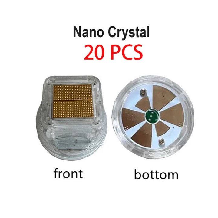 Cartus Microneedle, 20 nano, pentru aparate microneedling, aurit, dimensiune ac microneedle sub 0.25mm