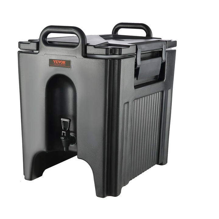 Dozator de bauturi, 10 galoane, izolatie eficienta, design portabil, capacitate mare