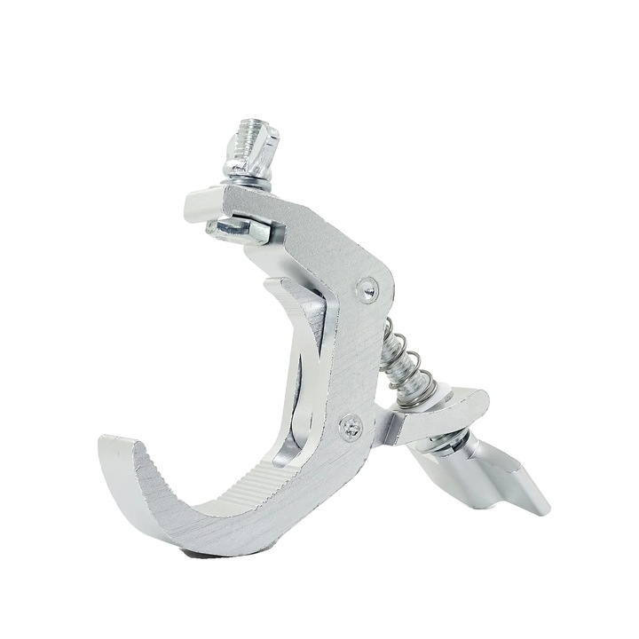 Кука за прожектори, товароносимост 150 кг, универсална съвместимост, сребриста