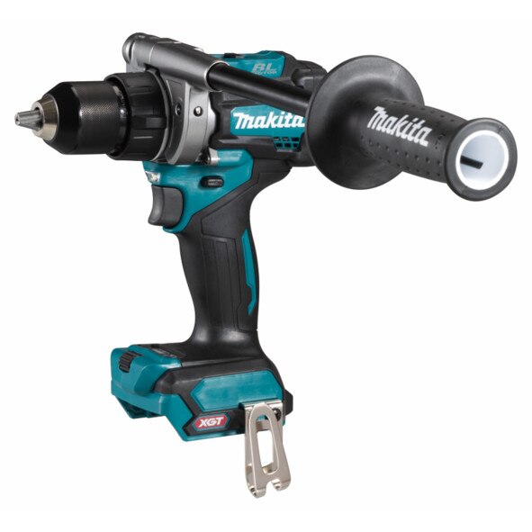 Set scule electrice Makita, 40V XGT, 2 bormasini si 1 slefuitor, 2