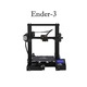 Imprimanta 3D Ender-3, dimensiune maxima 220x220x250mm, compatibilitate multimetal, precizie 0.01mm