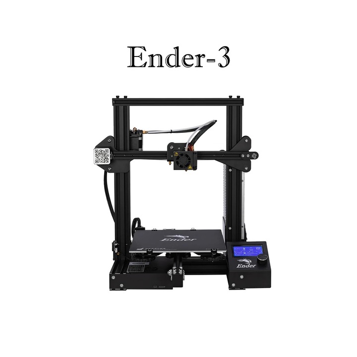 Imprimanta 3D Ender-3, dimensiune maxima 220x220x250mm, compatibilitate multimetal, precizie 0.01mm