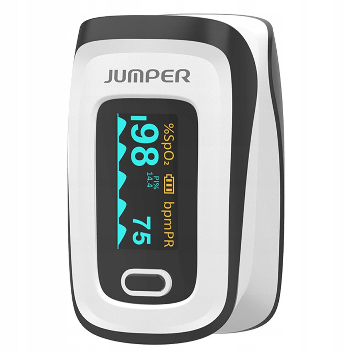 Spo2 Jumper Pulsoximetru Profesional, Jumper, JUMPERJPD 500G, 58x32x32.9 mm ...