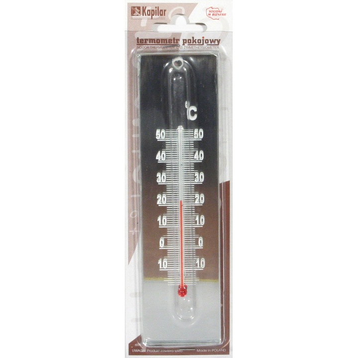 Termometru de camera pe oglinda, UN, -15C la +50C, precizie +/-1C