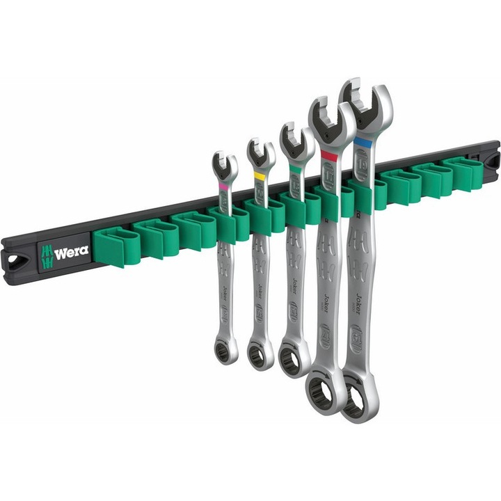 Set chei cu ratchet WERA, 5 piese, 8x144mm, 10x159mm, 13x177mm, 17x224mm, 19x246mm, 30x370mm