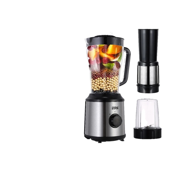 Blender, 2200W, 2L, multifunctional, T5300T, auto-curatare, 6 lame, priza EU