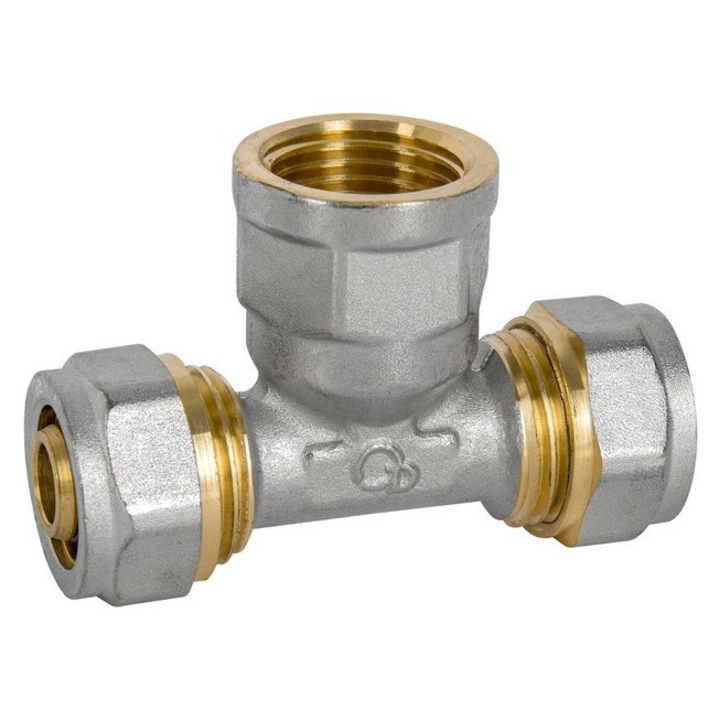 DIAMOND фитинг, хром 3/4x20x20