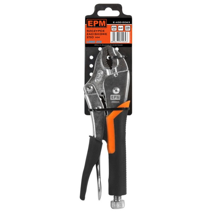 Клещи Морс EPM 250мм, хром-ванадиева стомана, противоплъзгаща дръжка, 240мм