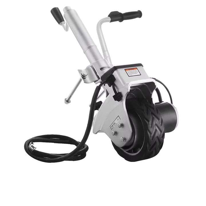 Mover electric pentru remorci, 12V / 350W, diametru roata 8 inch, inaltime clema ajustabila 12.6"-16.5"