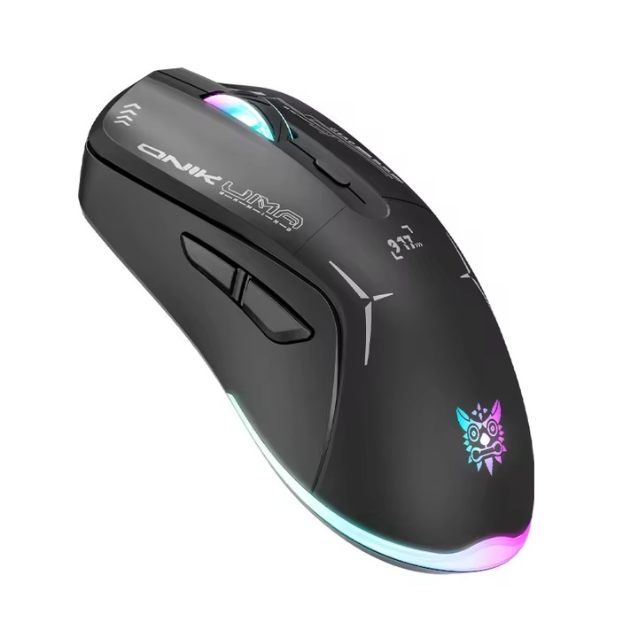Mouse gaming wireless ONIKUMA CW917, 4800 DPI, USB, Negru