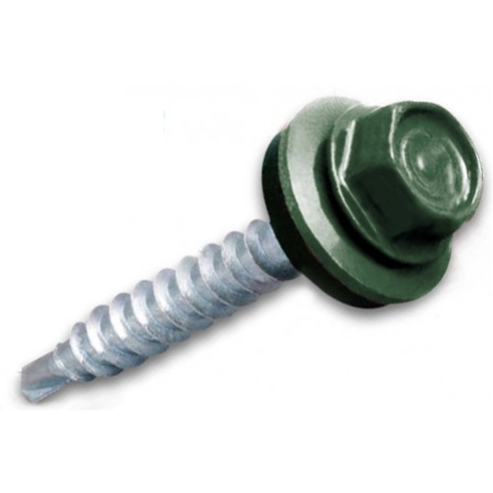 Самонарезен винт ETANCO 4.8x35 мм, поцинкован, с шестостенна глава, RAL 6003