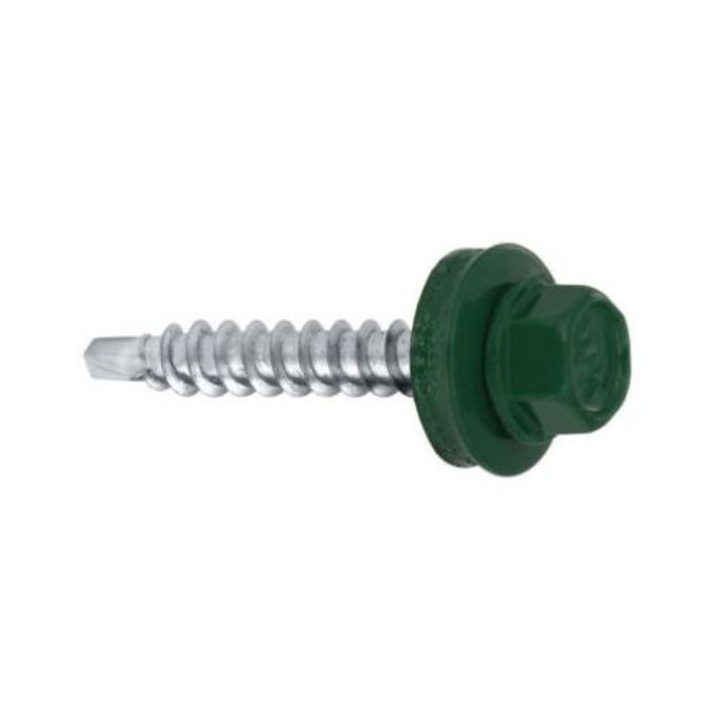 Surub autofiletant UN, 4.8x35mm, RAL 6005