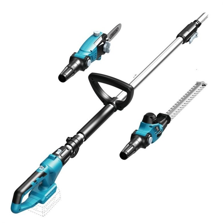 Trimmer electric DEDRA DED7096, 2 in 1, lungime ajustabila 3-5m, 16cm, fara acumulator