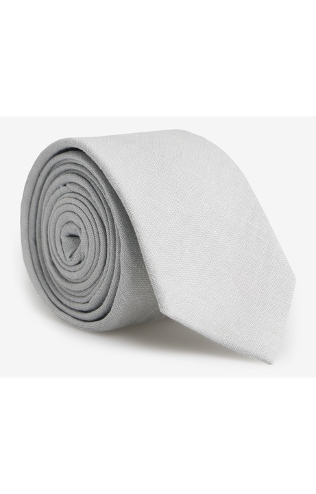 Cravata barbati, VISTULA, gri, 7,5 cm
