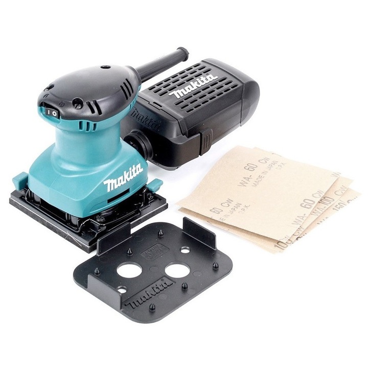 Осцилираща шлайфмашина Makita, 180 W, 14000 об/мин, 112 x 102 мм, 1,0 кг