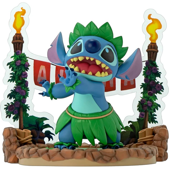 Фигурка ABYstyle, Disney, Stitch Hula Dance, 10 cm, Многоцветен
