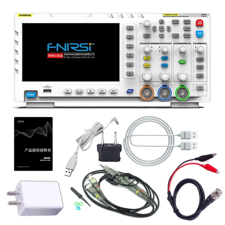 Osciloscop digital, 2 canale, 1 GSa/s, 100 MHz, 1014D