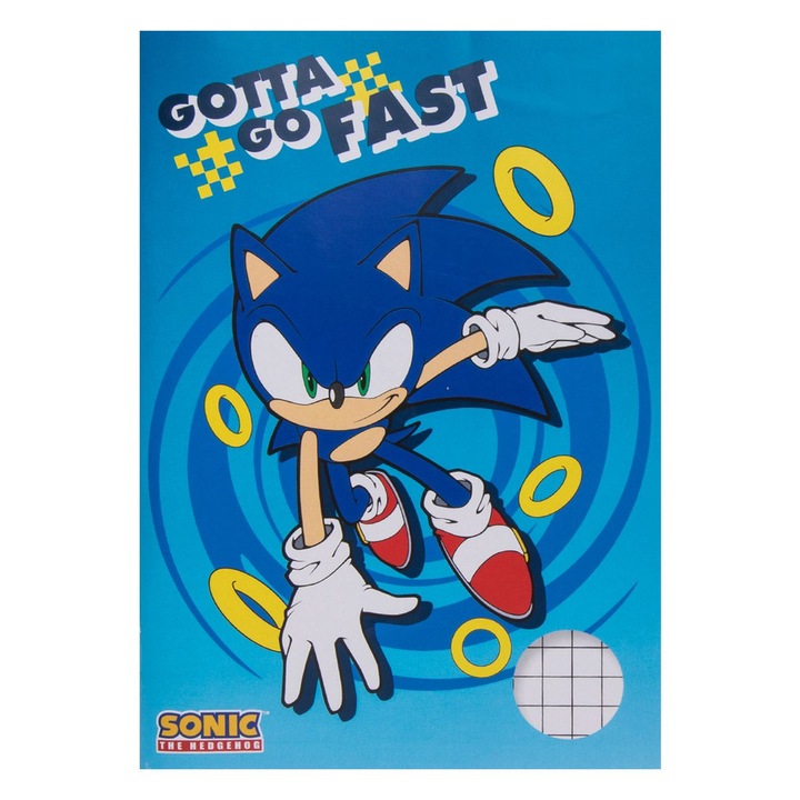 Sonic matekfüzet A5 - 40 mappa