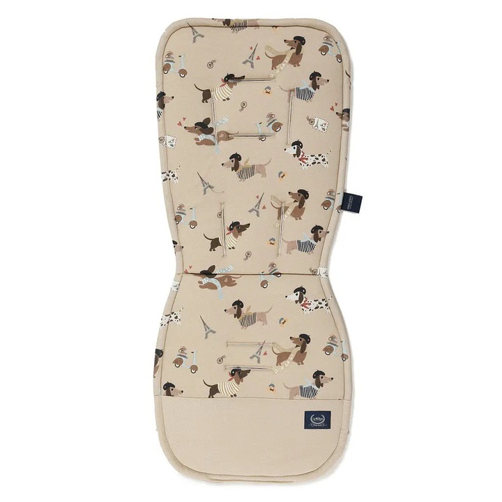 La Millou Jersey Pierre kutya babakocsi betét, többszínű, 2 az 1-ben