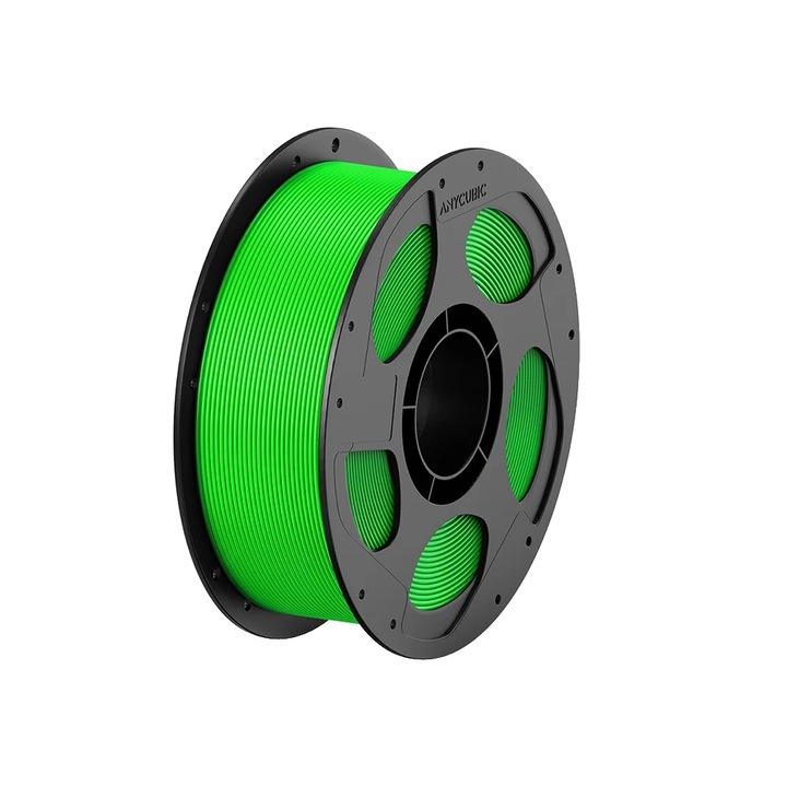 Filament 3D, 1.75mm, 3kg, Glow in Green, material PLA