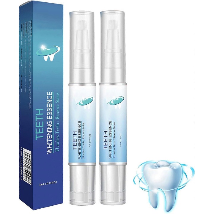 Mullend foggél, 2 darabos készlet, fogfehérítés, ínyvédelem, finom formula