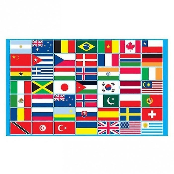 Steag pliabil, Amscan, 5ft x 3ft, multicolor