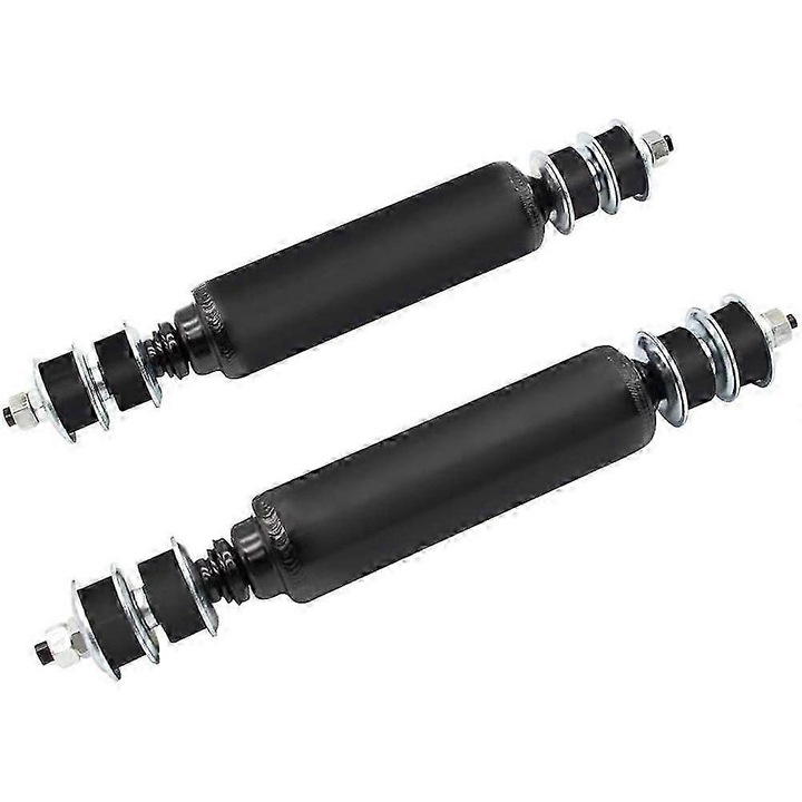 Lengéscsillapítók, 2 darabos készlet, 23x4cm, fém, fekete