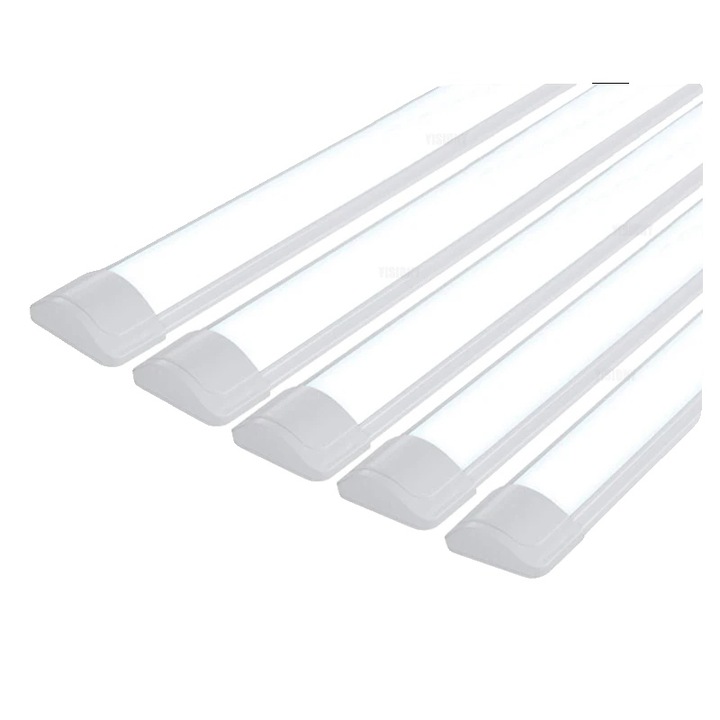 Set 5 tuburi neon LED 120cm 40W alb natural 4000K