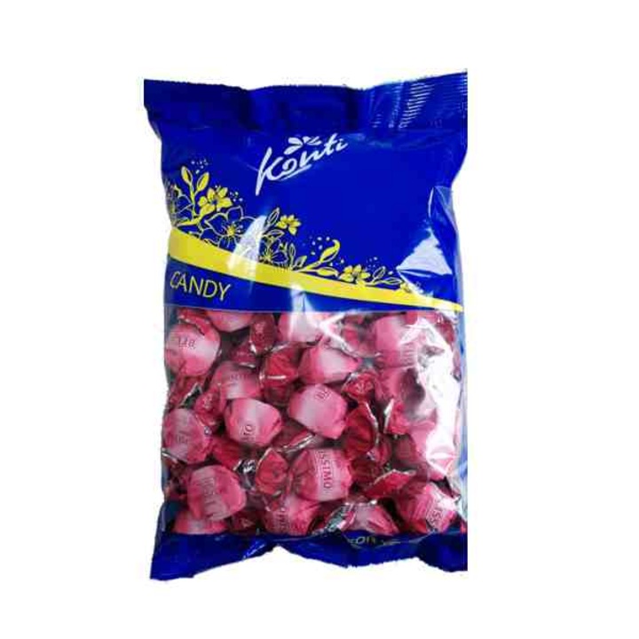 Bomboane cu umplutura de capsuni si frisca, Konti 1 kg