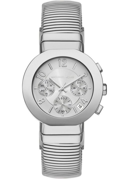 Часовник Michael Kors Women's Silver Quartz, JS25, Япония