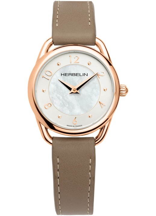 Часовник Herbelin Women's Pearl Quartz, Ronda 751, Swiss Made