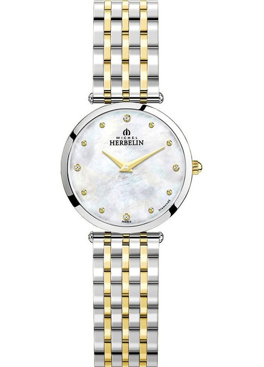 Часовник Herbelin Women's Pearl Quartz, Ronda 751