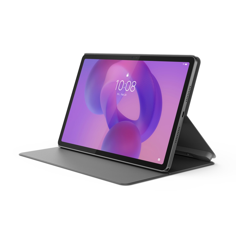 Tableta Lenovo Idea Tab TB336FU, Procesor MediaTek Dimensity 6300, Ecran IPS 2.5K 11", 8GB RAM, 256GB Flash, 8MP, Wi-Fi, Bluetooth, Android + Lenovo® Tab Pen + Folio Case Gri