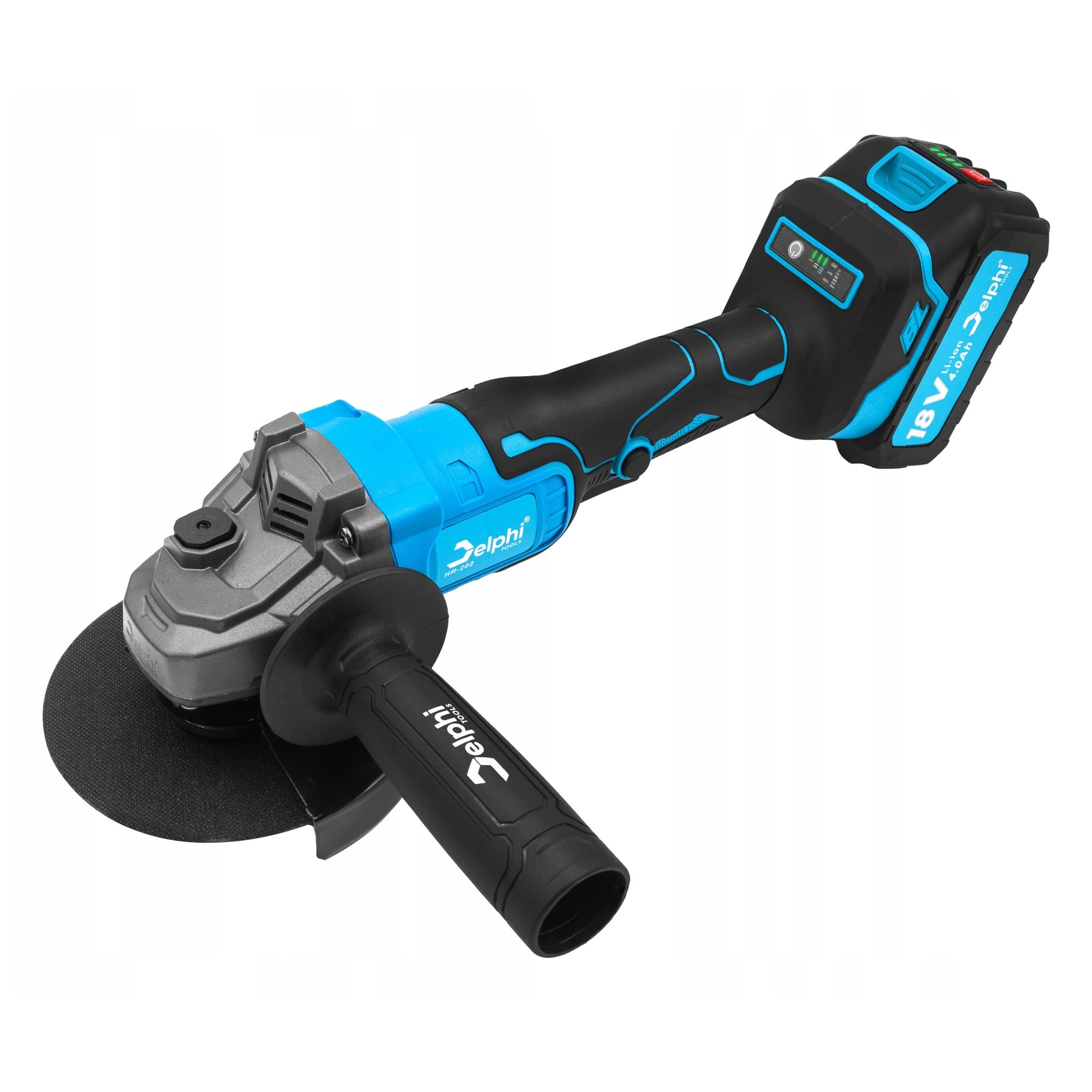 Delphi Tools PRO Polizor unghiular fara perii, acumulator Li-Ion