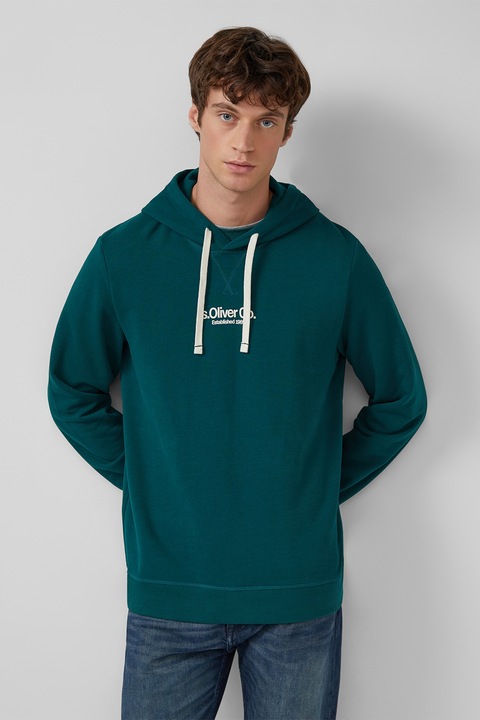 S.Oliver, Hanorac cu logo, Verde englez