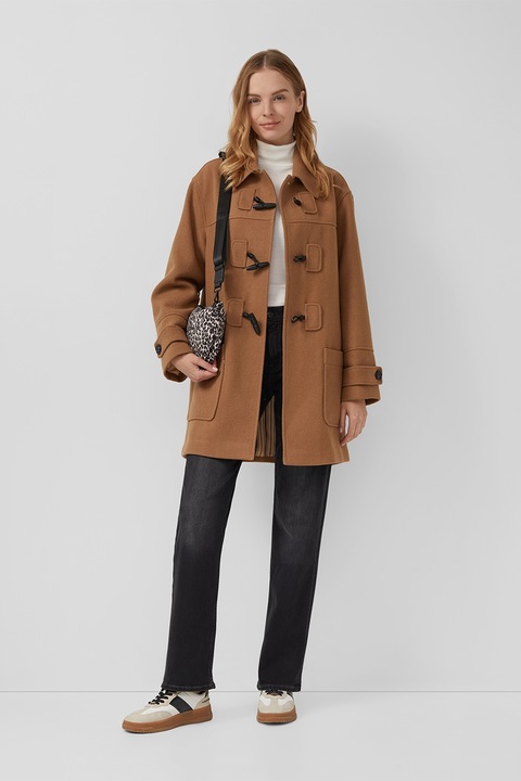 S.Oliver, Blugi regular-fit Karolin, Negru stins