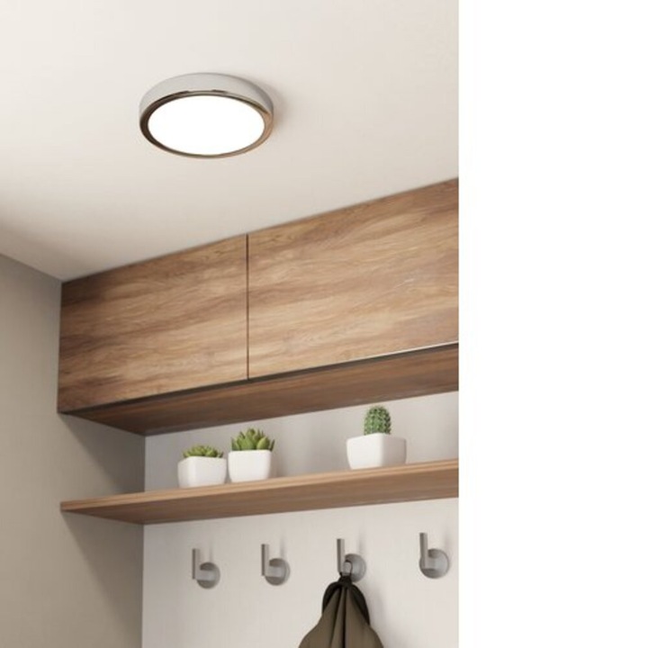 Eglo, 900641, Fueva 5, Falon Kívüli Lámpa, 3000 K, Led, 17W, Ip44, Fehér