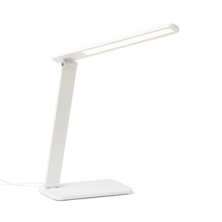 RENDL R14296 MAREK Kompakt Led Asztali Lámpa Hosszúkás Fejjel, 3000K 4000, 6 W, 230V