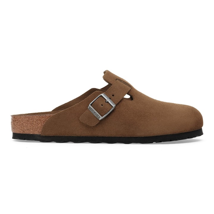 Papuci Unisex, Birkenstock, Boston 1030814, Maro