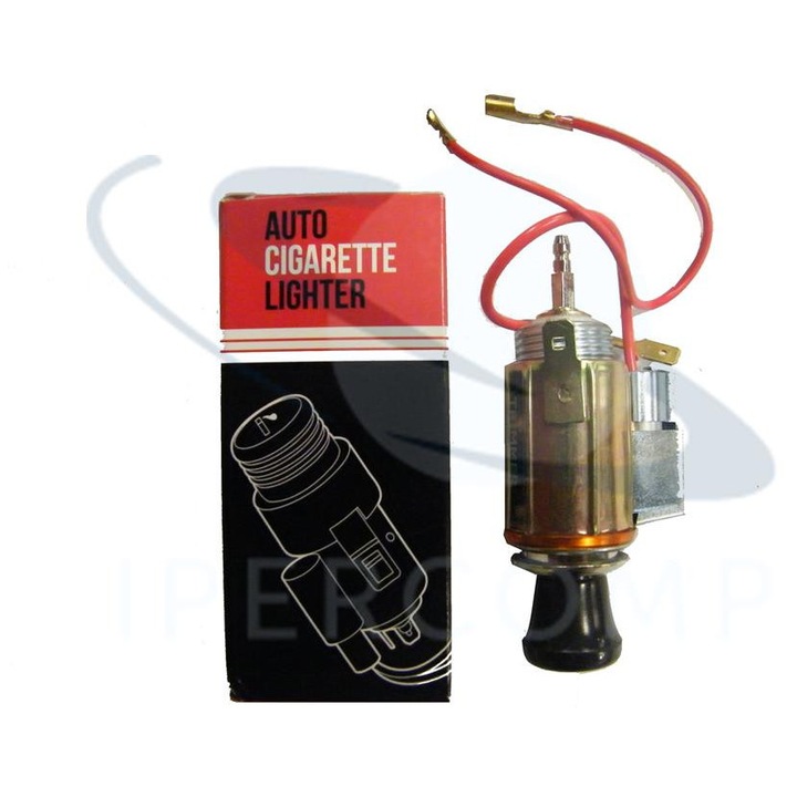 Bricheta auto MTR universala cu lumina portocalie 12V, design compact, usor de montat