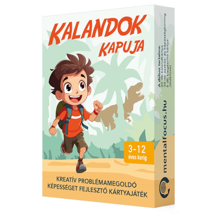 Joc de societate, Kalandok kapuja, set creativ pentru dezvoltarea abilităților de rezolvare a problemelor, pentru familie